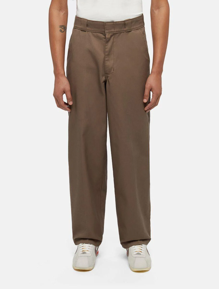 Dickies Loose Multi-Pocket Work Trousers Brown DK0A863NMR11 - Image 4