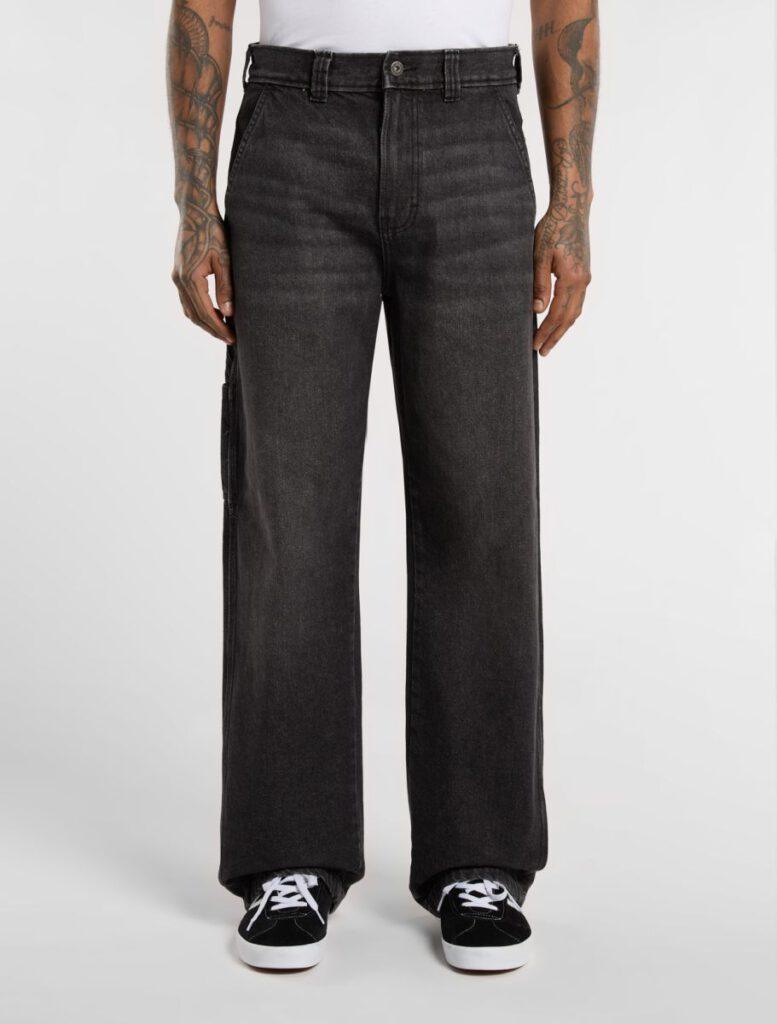DICKIES STEVENSVILLE CARPENTER BLACK WASH DK0A863TL241 - DICKIES