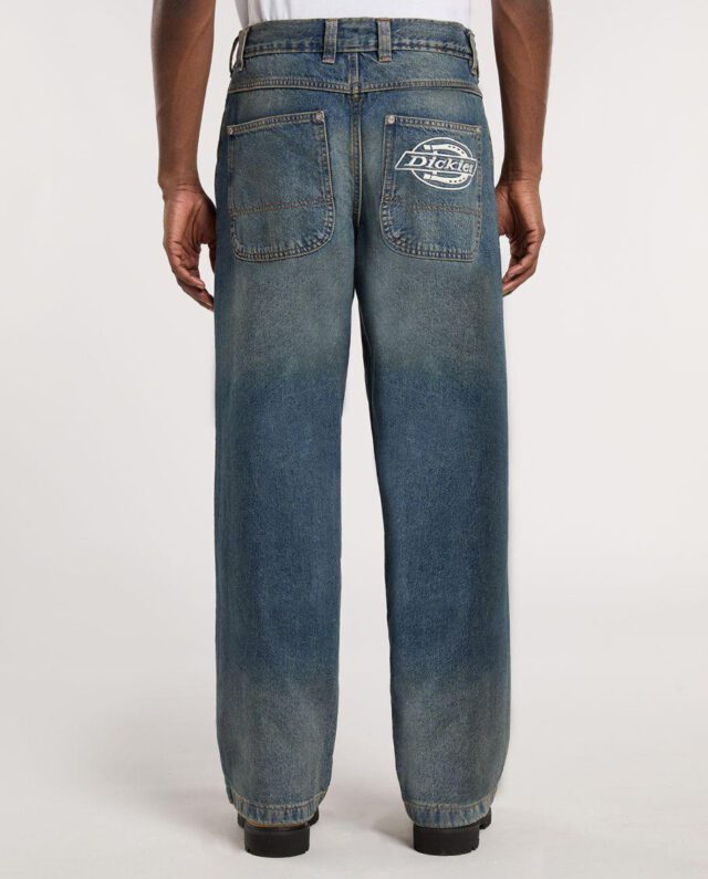 DICKIES HILHAM DENIM KHAKI TNTD BLUE DK0A87NKL231 - DICKIES