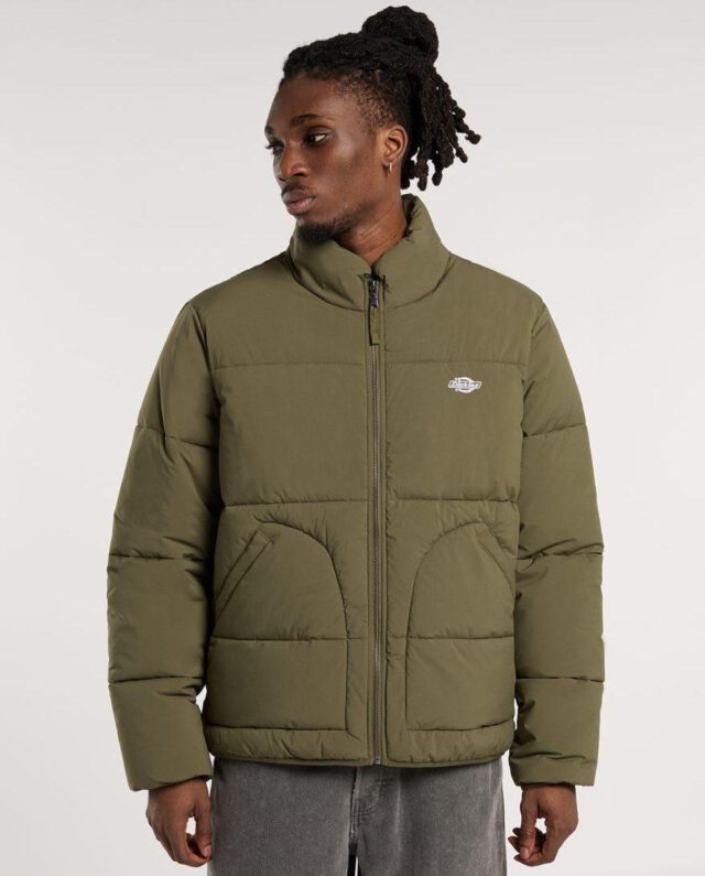DICKIES SUMMERDALE PUFFER MILITARY GREEN DK0A87OGMGR1