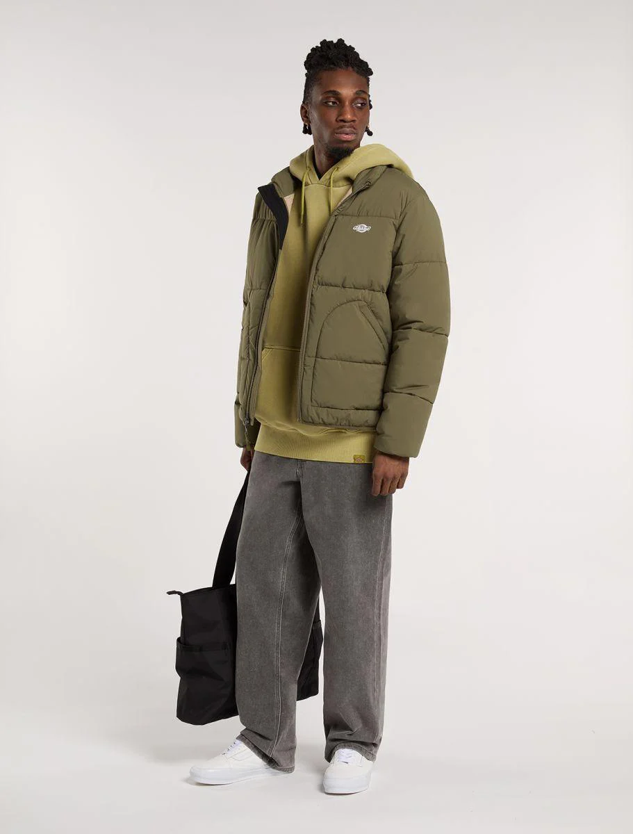 DICKIES SUMMERDALE PUFFER MILITARY GREEN DK0A87OGMGR1 - Image 4