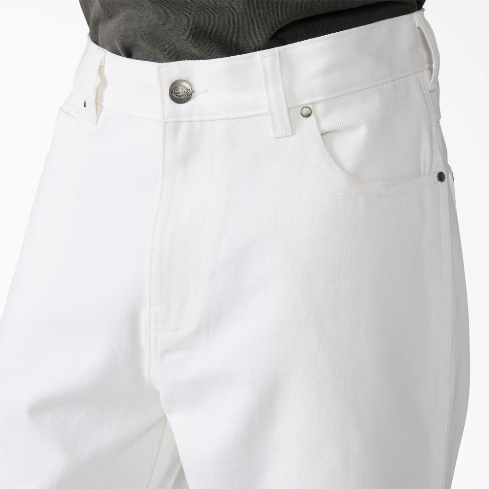 DICKIES WELLSVILLE BAGGY TAPERED WHITE DK0A88K40WH1 - Image 7