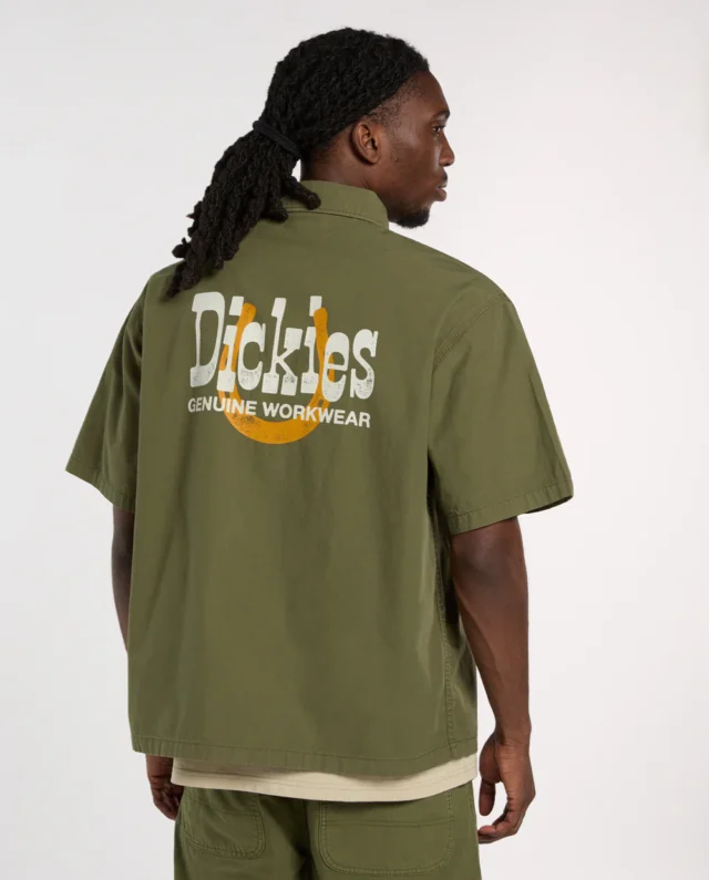 DICKIES Vernal short-sleeved shirt Cypress DK0A88O8K721 - DICKIES