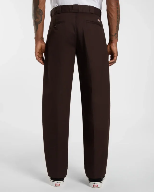 DICKIES 877 BARREL WORK PANT DARK BROWN DK0A8E4N0DB1 - DICKIES