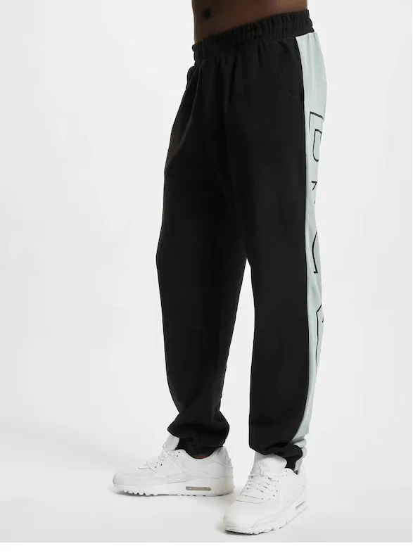 DANGEROUS DNGRS CUMULUS BIG PRINT SWEATPANTS BLACK/GREY - Dangerous DNGRS