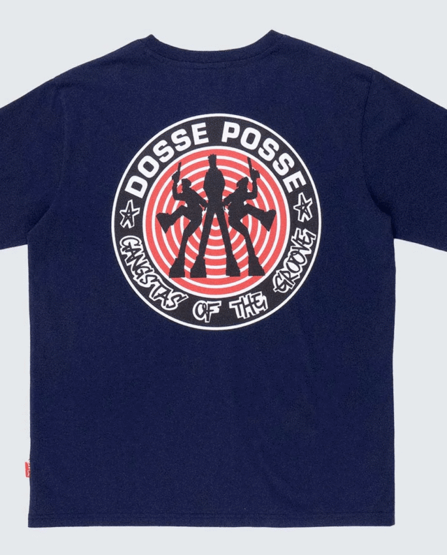 DPS2003_2_2048x2048 DOSSE POSSE GANGSTA’S SHORT SLEEVE T-SHIRT NAVY DPS2-003 - Dosse Posse