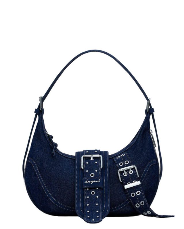 DESIGUAL BINDELLA BAG DENIM DARK 25WAXD24-5008 32.20 x 19.20 x 8 cm