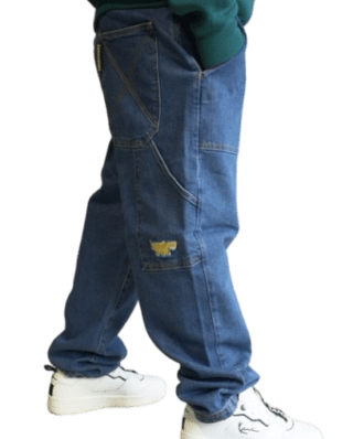 Homeboy X-tra Work Denim Pants Washed Blue HMB01PA0700-324 - HOMEBOY