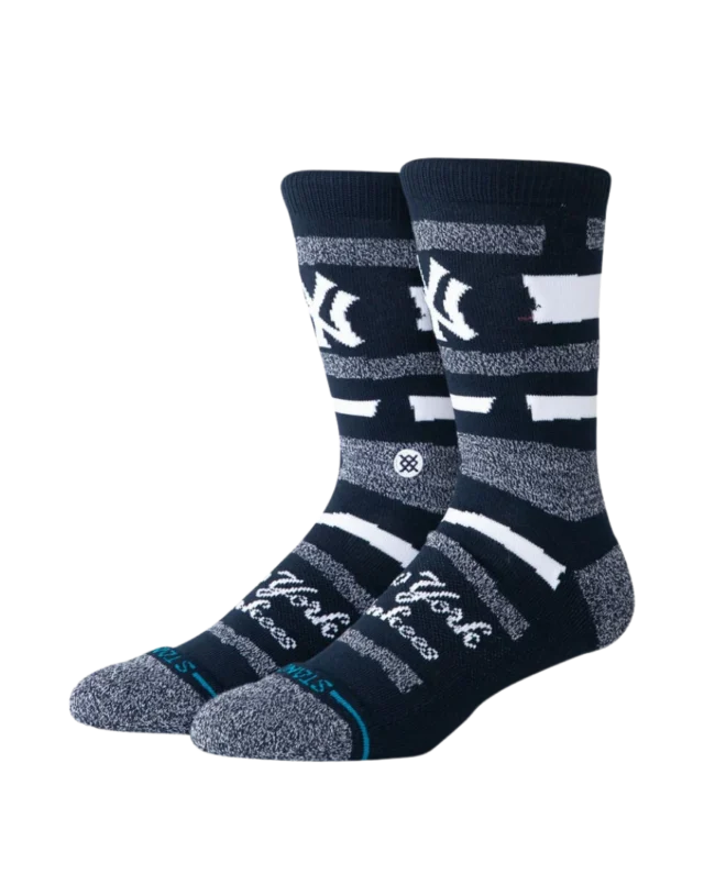 Stance x MLB NY Yankees Squeeze Crew Socks A555A25SQN-NVY