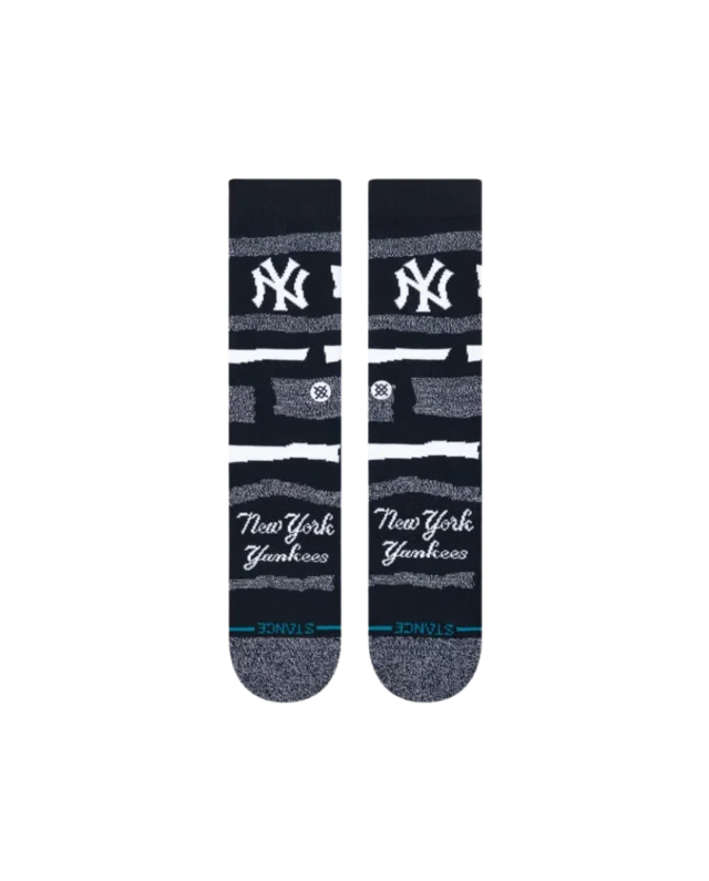 Stance x MLB NY Yankees Squeeze Crew Socks A555A25SQN-NVY - STANCE