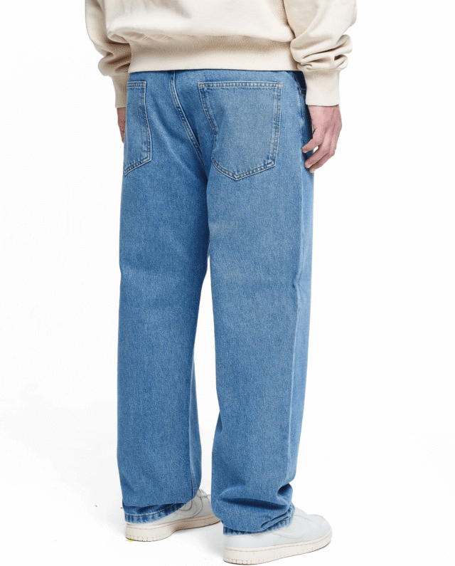 EF123FE132F PEGADOR BALTRA BAGGY JEANS WASHED BLUE 3070-012-M-GR - PEGADOR
