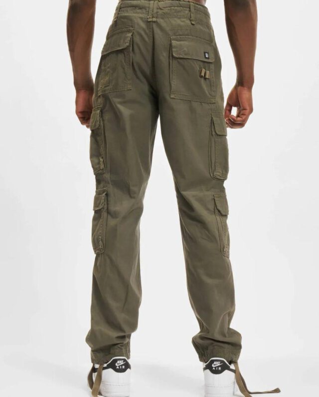 BRANDIT PURE SLIM FIT TROUSERS OLIVE 1016.1 - Brandit