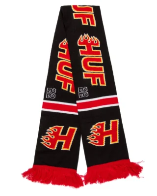 HUF ENFORCER SCARF BLACK - HUF