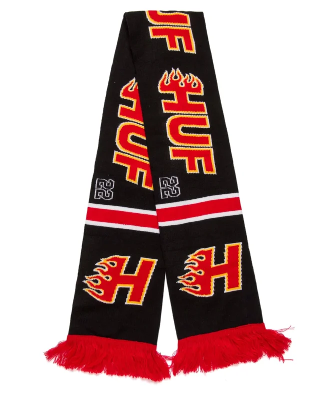 HUF ENFORCER SCARF BLACK - HUF