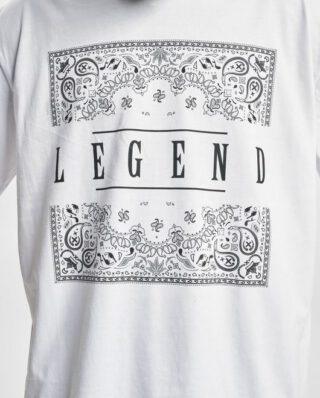 ERGERHGE DANGEROUS DNGRS T-SHIRT LEGEND WHITE DGTS887TWHT - Dangerous DNGRS