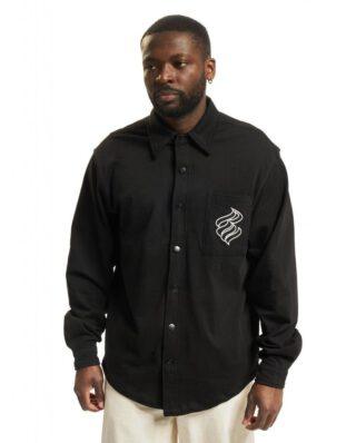 ROCAWEAR SHIRT POISON PARADISE BLACK