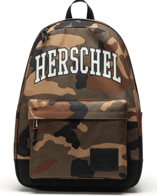 HERSCHEL CLASSIC XL BACKPACK VARSITY WOODLAND CAMO 11546-07117-OS 17.75"(H) x 12.75"(W) x 6.50"(D), 30.0L
