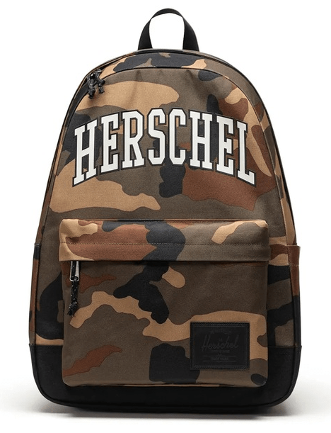 HERSCHEL CLASSIC XL BACKPACK VARSITY WOODLAND CAMO 11546-07117-OS 17.75"(H) x 12.75"(W) x 6.50"(D), 30.0L