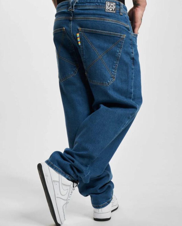 Homeboy X-tra Baggy Denim Washed Blue 01PA0381-81 - HOMEBOY