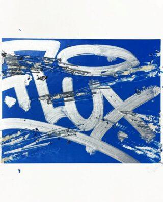 FLUX EGGSHELL STICKERS 50 PCS 7.4 x 10.5 CM CYAN - FLUX