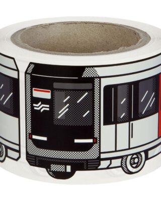 FLUX SYSTEM STICKERS AMSTERDAM METRO 200 PCS 14×7 CM