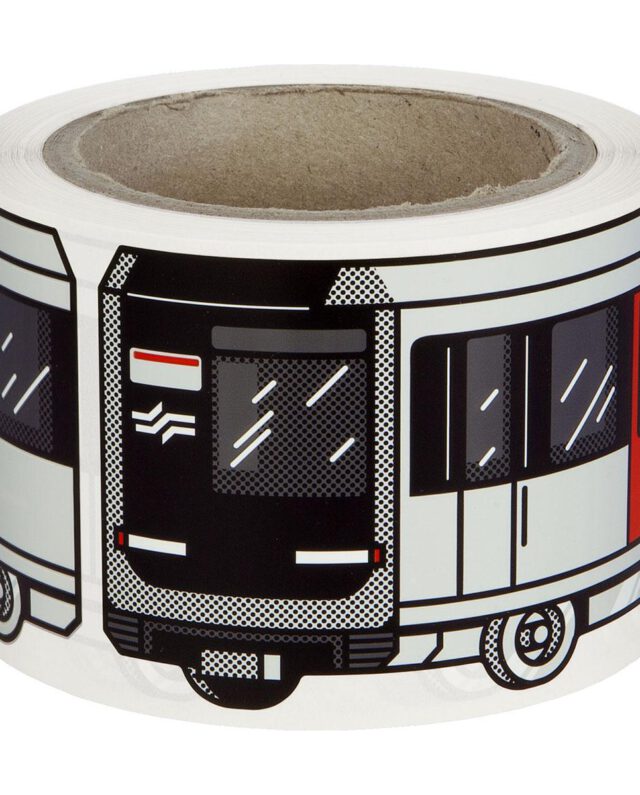 FLUX SYSTEM STICKERS AMSTERDAM METRO 200 PCS 14×7 CM