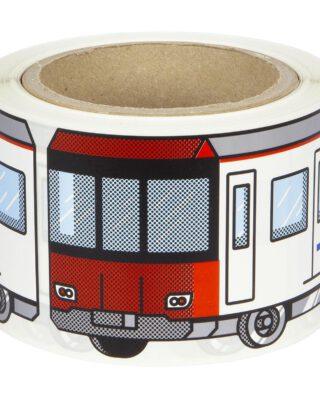 FLUX SYSTEM STICKERS BARCELONA METRO 200 PCS 14×7 CM