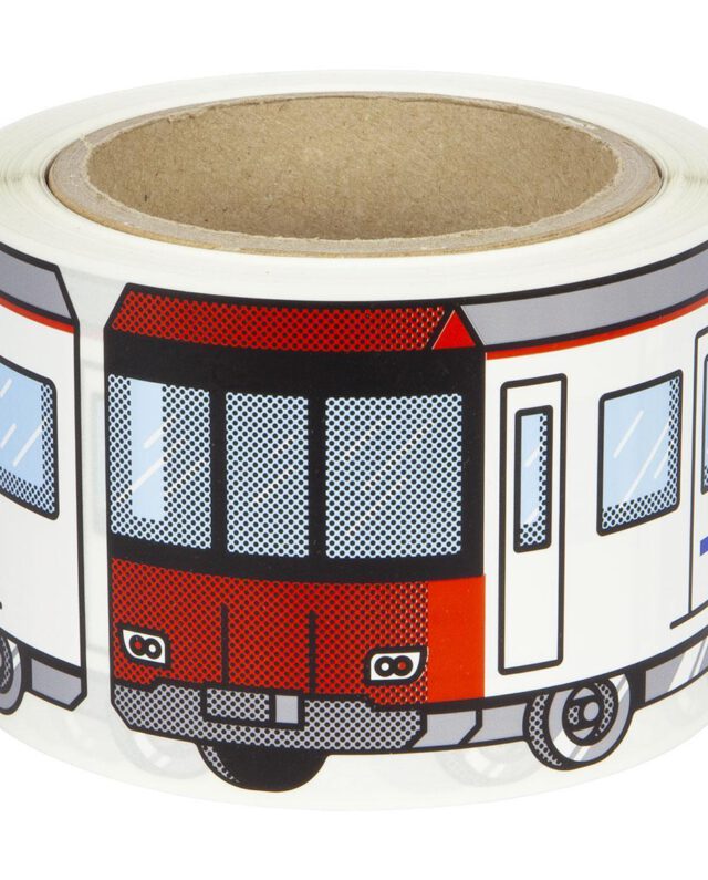 FLUX SYSTEM STICKERS BARCELONA METRO 200 PCS 14×7 CM