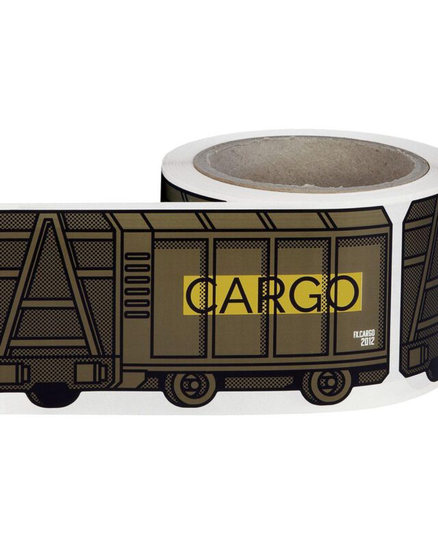 FLUX SYSTEM STICKERS FREIGHT TRAIN 200 PCS 14×7 CM - FLUX