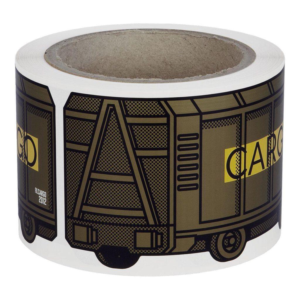 FLUX SYSTEM STICKERS FREIGHT TRAIN 200 PCS 14×7 CM
