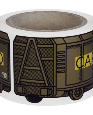 FLUX SYSTEM STICKERS FREIGHT TRAIN 200 PCS 14×7 CM