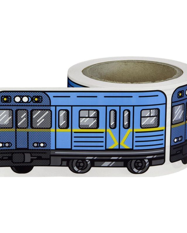 FLUX SYSTEM STICKERS KYIV METRO 200 PCS 14×7 CM - FLUX