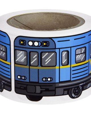 FLUX SYSTEM STICKERS KYIV METRO 200 PCS 14×7 CM