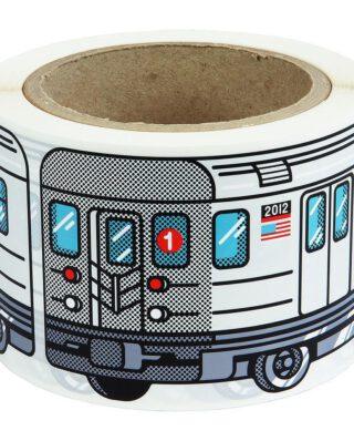 FLUX SYSTEM STICKERS NEW YORK SUBWAY 200 PCS 14x7 CM