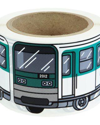 FLUX SYSTEM STICKERS PARIS METRO 200 PCS 14x7 CM
