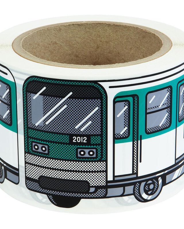 FLUX SYSTEM STICKERS PARIS METRO 200 PCS 14x7 CM