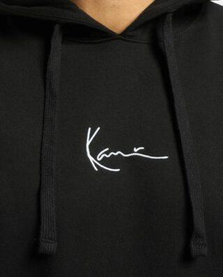 Karl Kani Small Signature Hoodie Black KKMQ12006BLK - KARL KANI