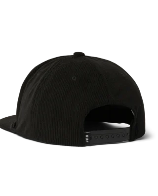 HUF Fuck It Lux Snapback Hat Black HT00890-BLACK - HUF