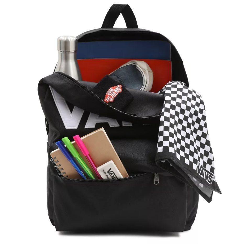 VANS MN OLD SKOOL DROP V BACKPACK VN0A5KHPY281 BLACK/WHITE 40 x 30 x 12 CM - Image 2