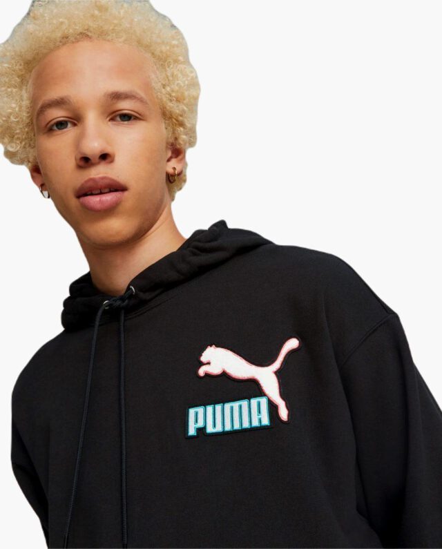 PUMA FANDOM HOODIE BLACK 536114 - PUMA