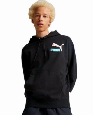 PUMA FANDOM HOODIE BLACK 536114