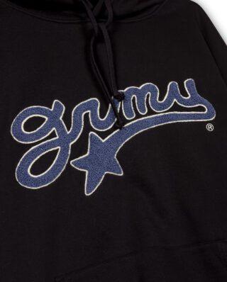 GRIMEY MUD’S THE RESIDENCE MADRID BOXY HOODIE BLACK GCH642-BLK - GRIMEY