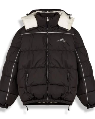 GRIMEY INFAMOUS PUFFER JACKET BLACK GPJ200-BLK - GRIMEY