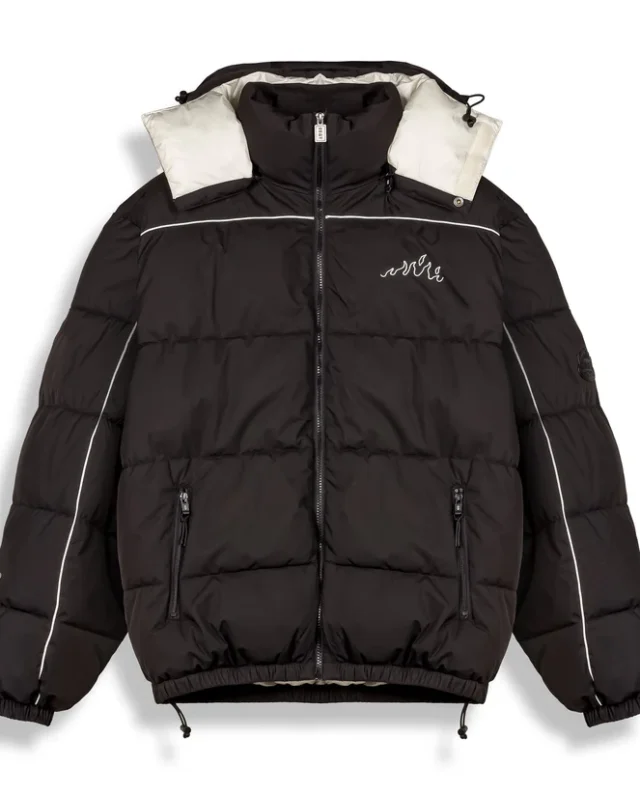 GRIMEY INFAMOUS PUFFER JACKET BLACK GPJ200-BLK - GRIMEY