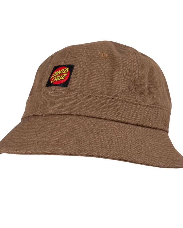 SANTA CRUZ CLASSIC LABEL BELL HAT TAUPE SCA-HAT-0065