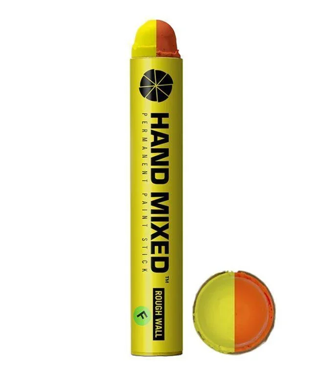 HAND MIXED Rough Wall Paint Stick Fluo Neon