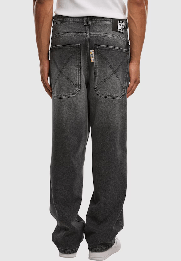 Homeboy X-tra Baggy Vintage Denim Vintage Black 01PA0387 - Image 2