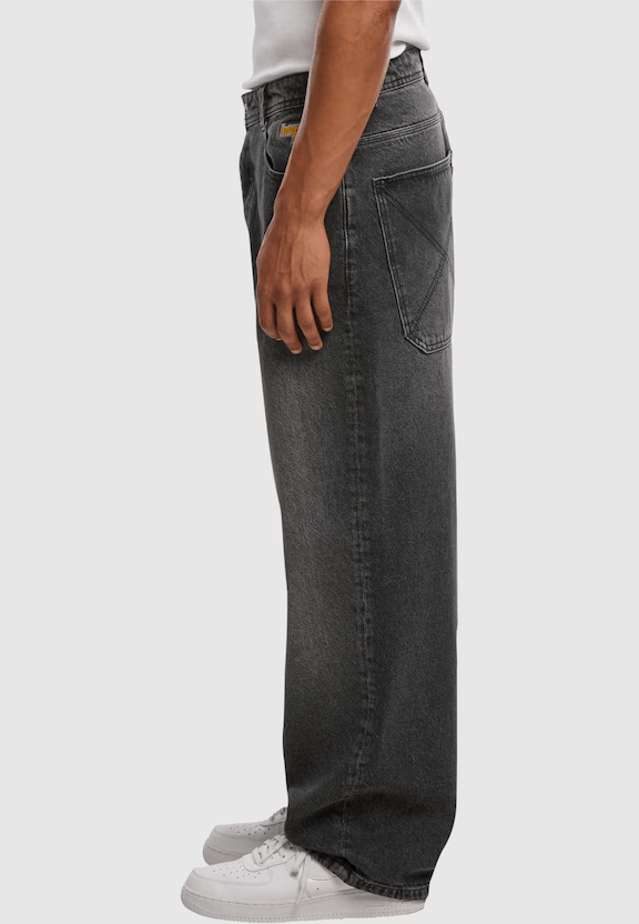 Homeboy X-tra Baggy Vintage Denim Vintage Black 01PA0387 - Image 3