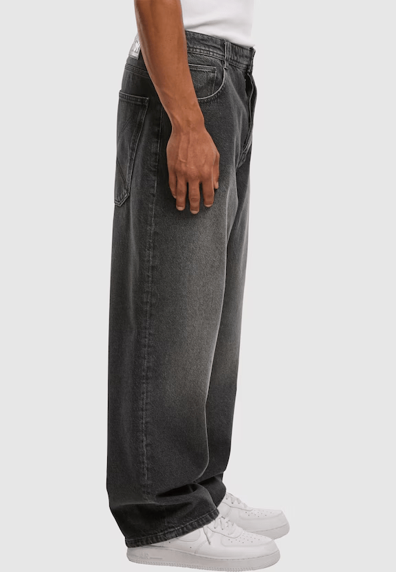 Homeboy X-tra Baggy Vintage Denim Vintage Black 01PA0387 - Image 4