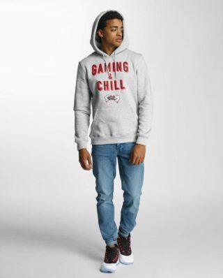 HANDS OF GOLD CHILLIN HOODIE HG003 GREY - Hands Of Gold